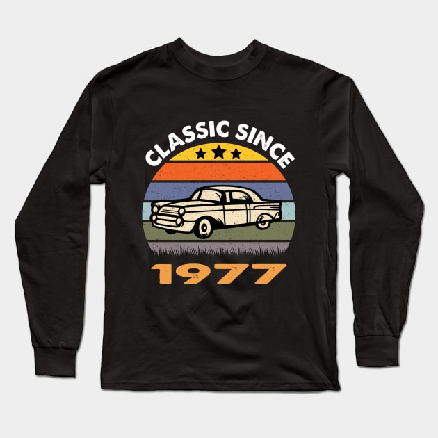 1977 classic Long Sleeve T-Shirt by othmane4